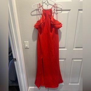 C/MEO COLLECTION RED FORMAL DRESS SZ SMALL